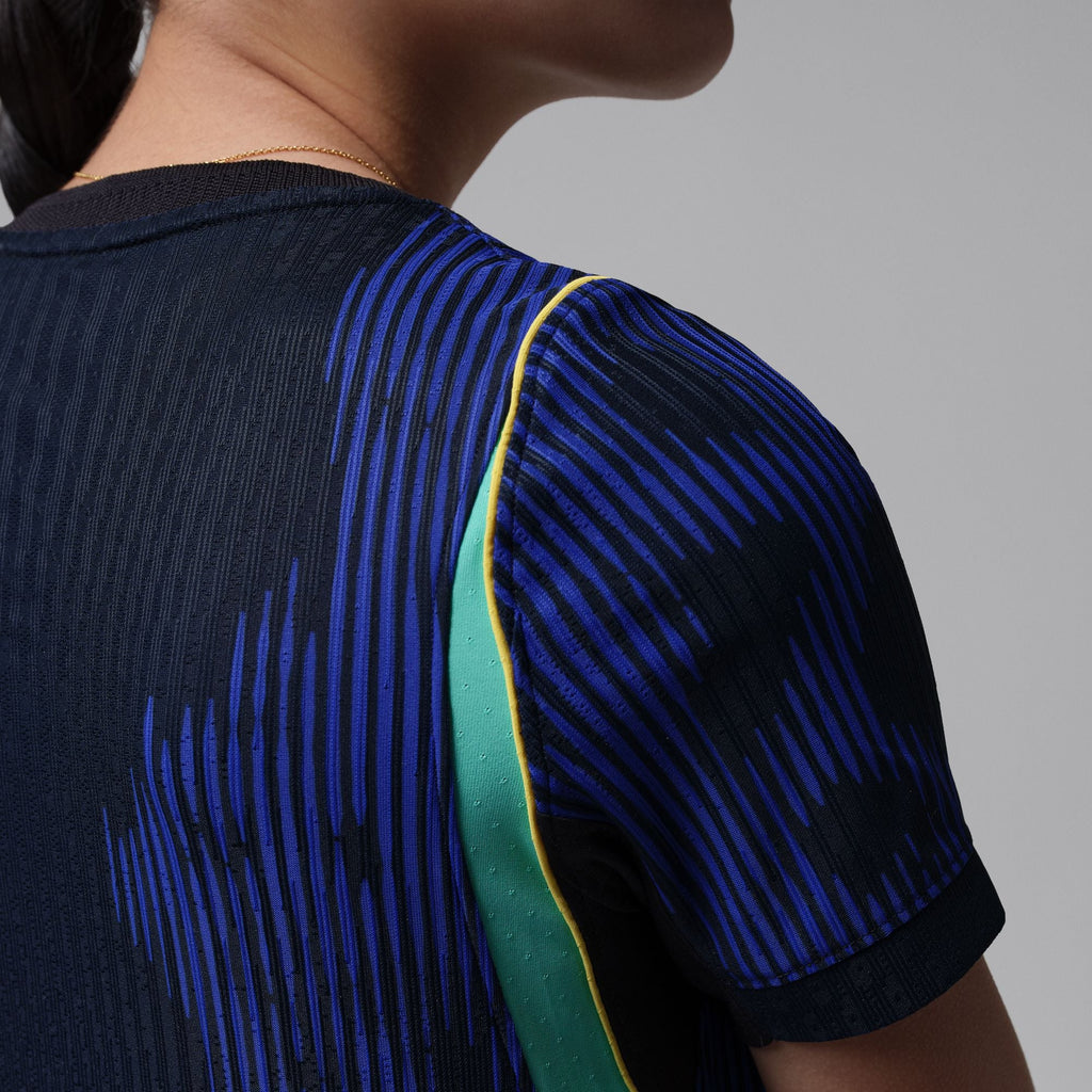 Nike Brazil 2026 Match Away Big Kids' Jordan Aero-FIT Soccer Authentic Jersey product image 8, provided for visual reference