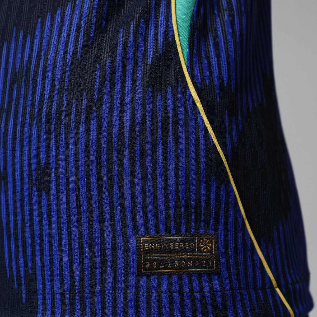 Nike Brazil 2026 Match Away Big Kids' Jordan Aero-FIT Soccer Authentic Jersey product image 9, provided for visual reference