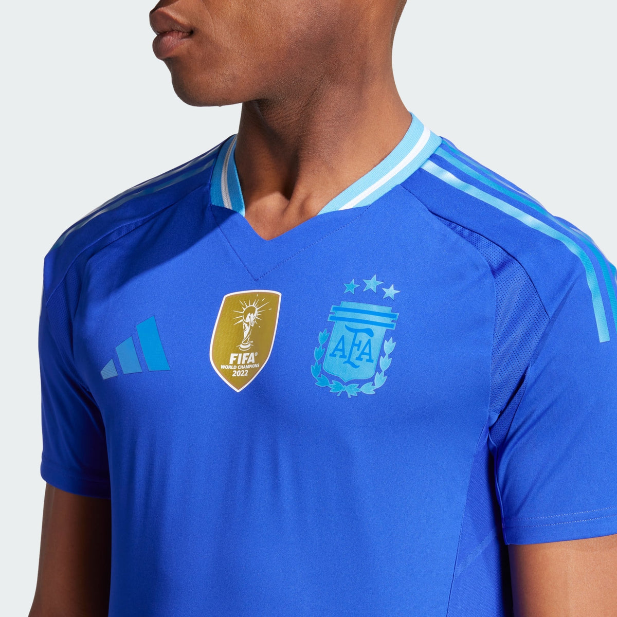 adidas ARGENTINA 2024 AWAY Men AUTHENTIC JERSEY product image 7, provided for visual reference and product detail review