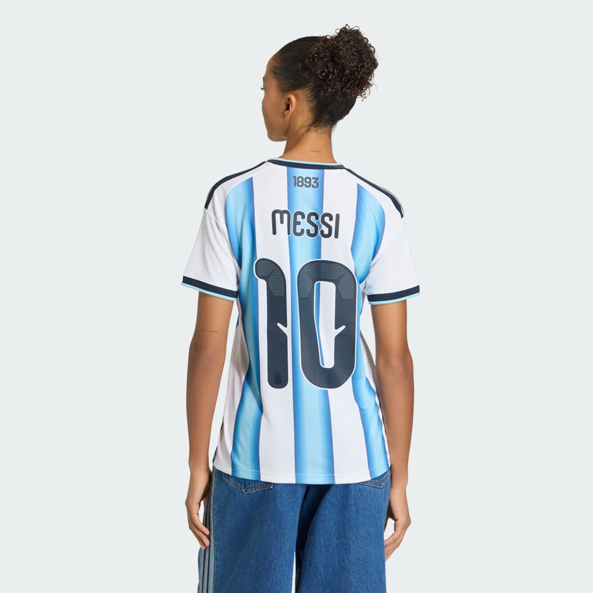 adidas Argentina 26 Home Messi Stadium Women Jersey product image 3, provided for visual reference and product detail review