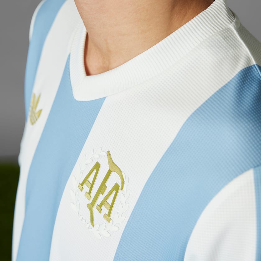 adidas Argentina Men Anniversary Jersey product image 3, provided for visual reference and product detail review