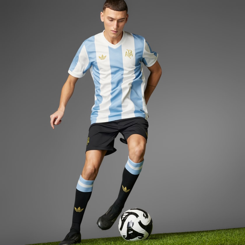 adidas Argentina Men Anniversary Jersey product image 4, provided for visual reference and product detail review
