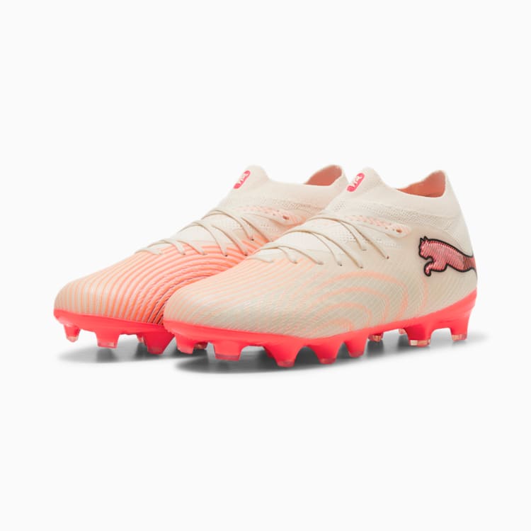PUMA FUTURE 9 PRO Big Kids' Firm/Artificial Ground Soccer Cleats product image 2, provided for visual reference and product