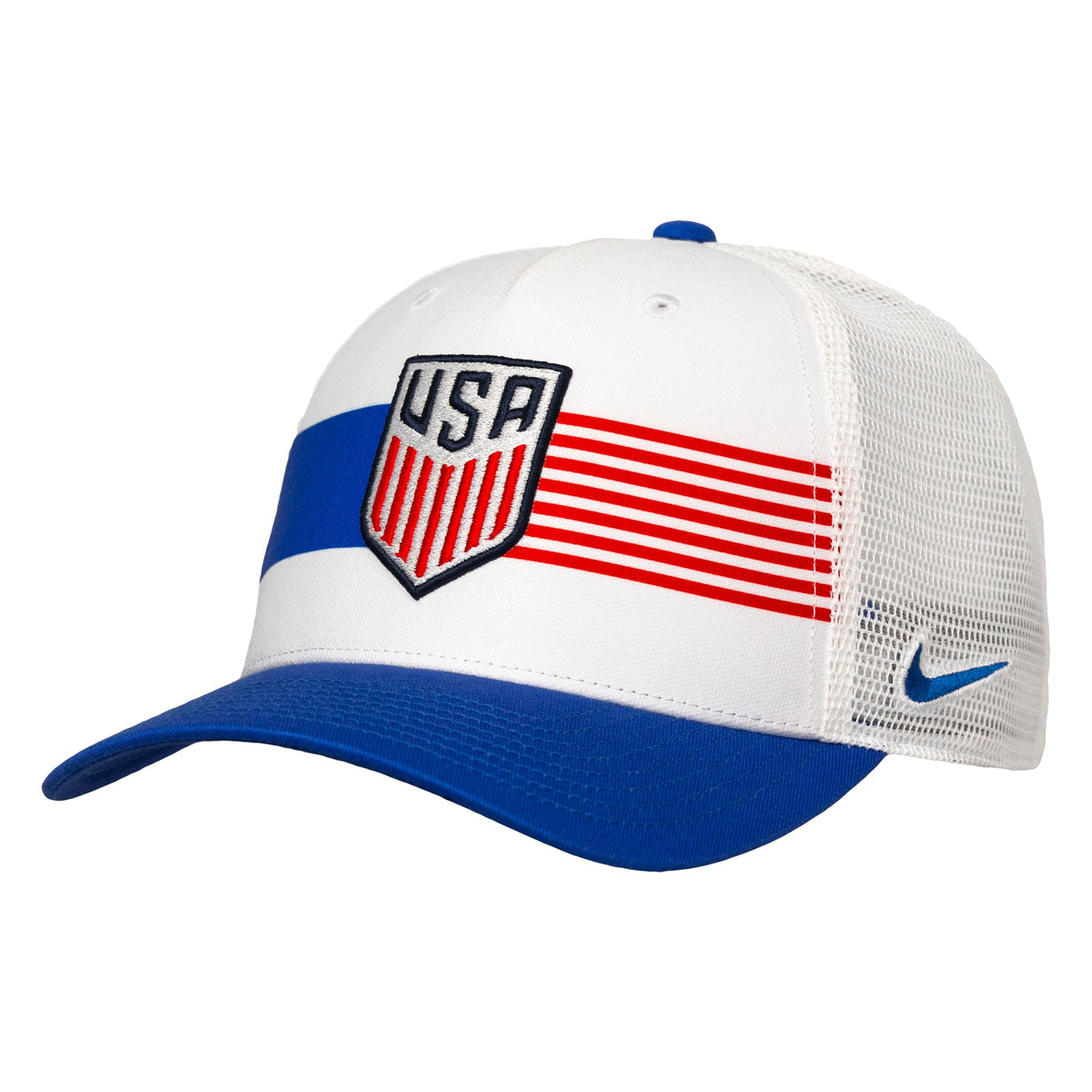 Nike USA USMNT Trucker Hat product image 1, provided for visual reference and product detail review