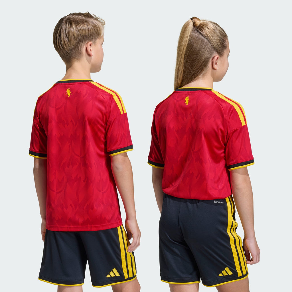 adidas Belgium 26 Home Kids Jersey product image 2, provided for visual reference and product detail review