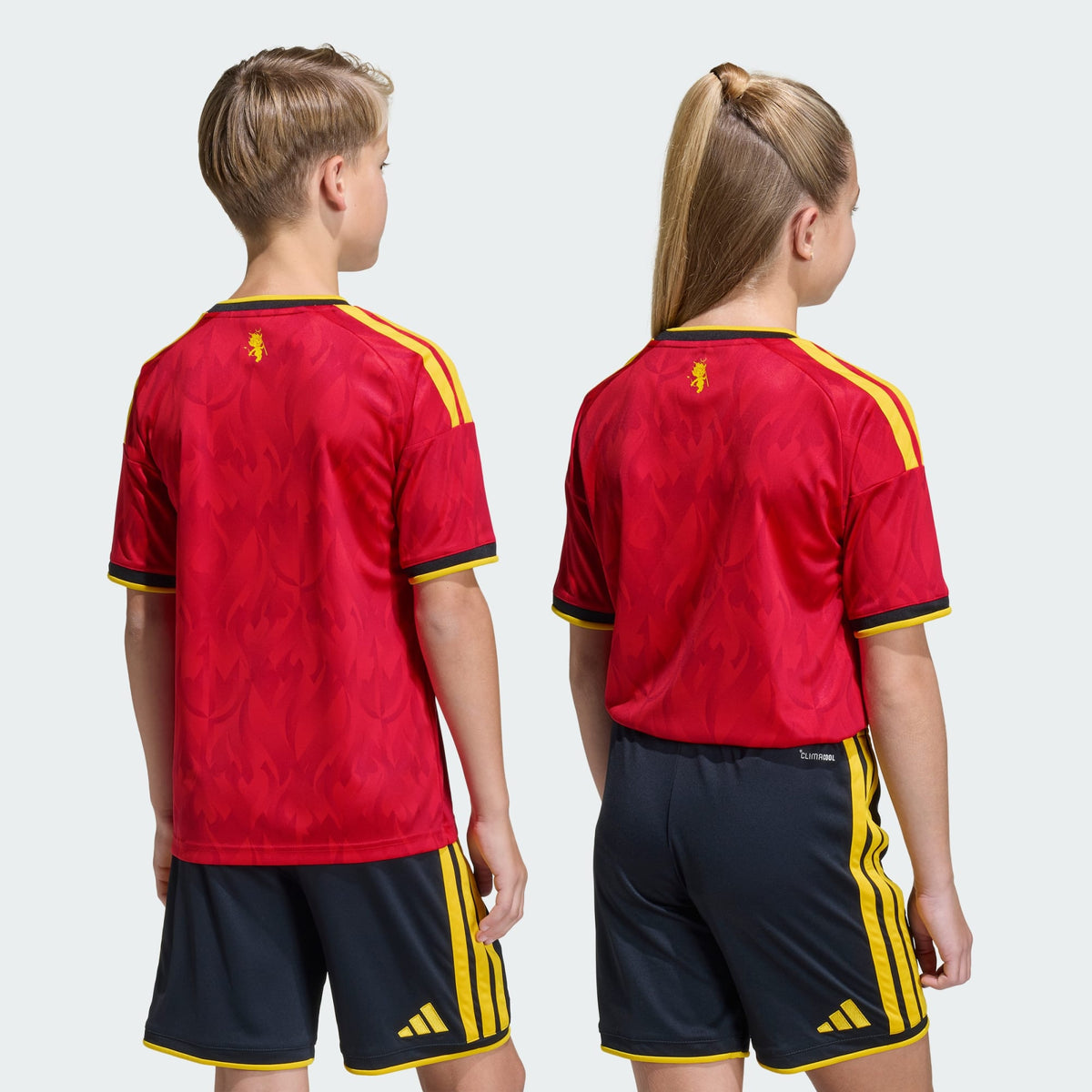 adidas Belgium 26 Home Kids Jersey product image 2, provided for visual reference and product detail review