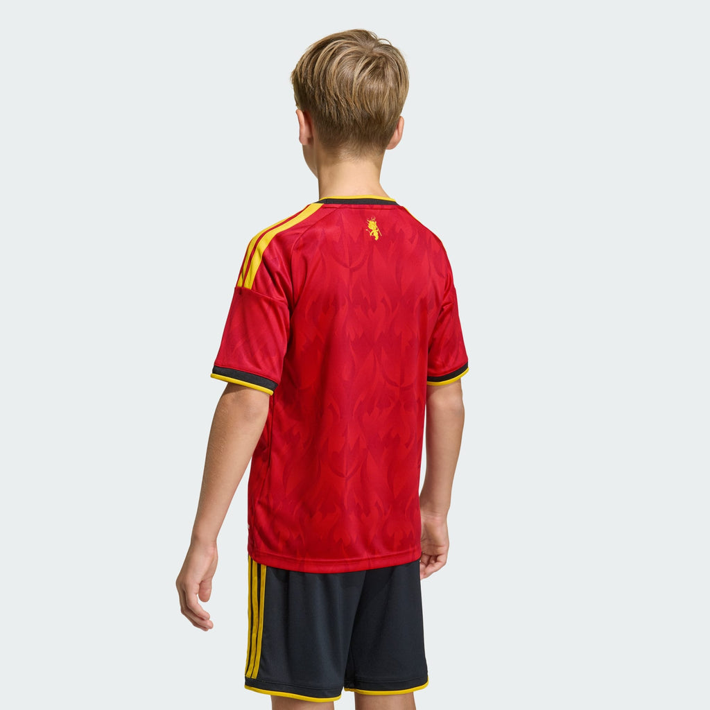 adidas Belgium 26 Home Kids Jersey product image 4, provided for visual reference and product detail review