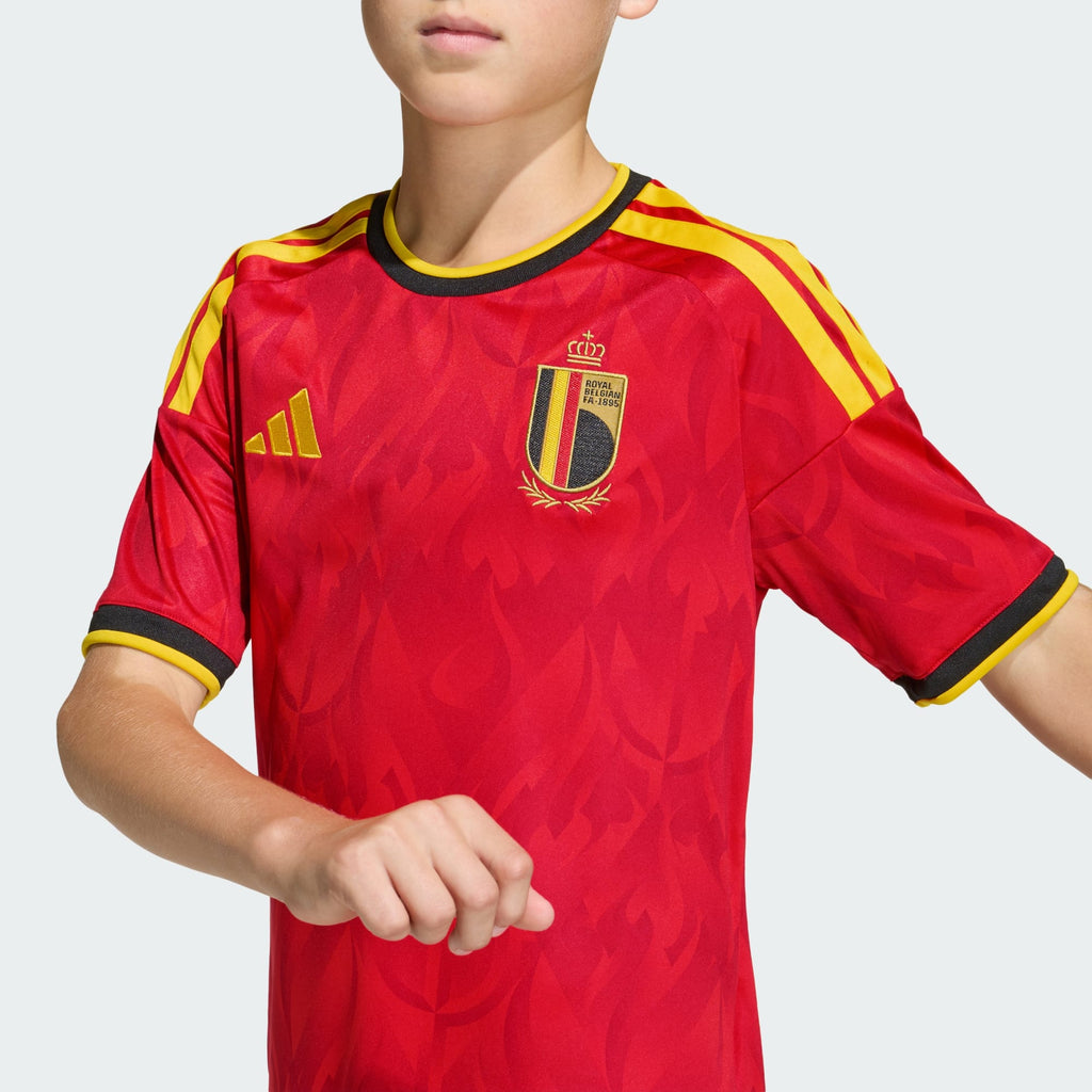 adidas Belgium 26 Home Kids Jersey product image 7, provided for visual reference and product detail review