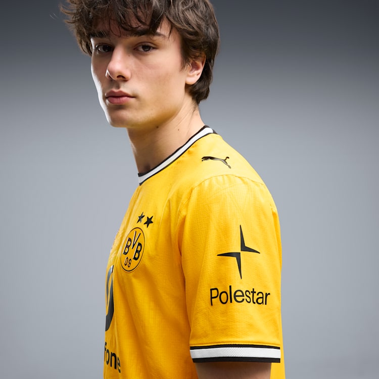 PUMA Borussia Dortmund Home Authentic Men Soccer Jersey product image 2, provided for visual reference and product detail