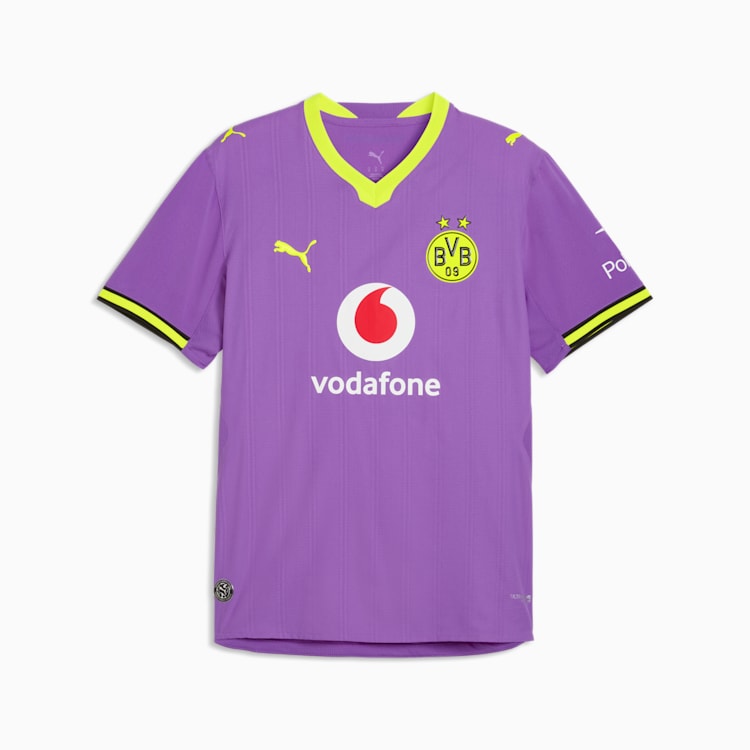 PUMA Borussia Dortmund Third Authentic Men Soccer Jersey product image 3, provided for visual reference and product detail