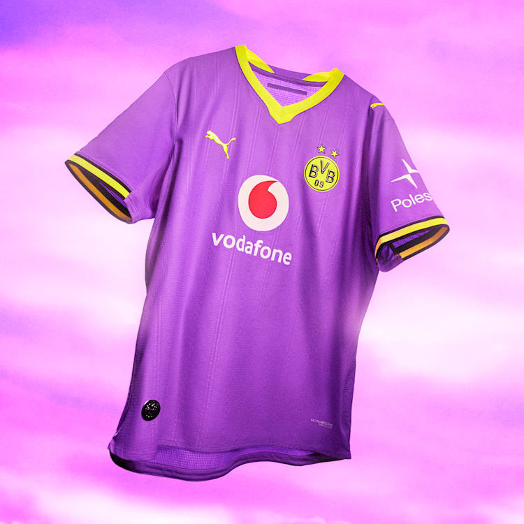 PUMA Borussia Dortmund Third Authentic Men Soccer Jersey product image 5, provided for visual reference and product detail
