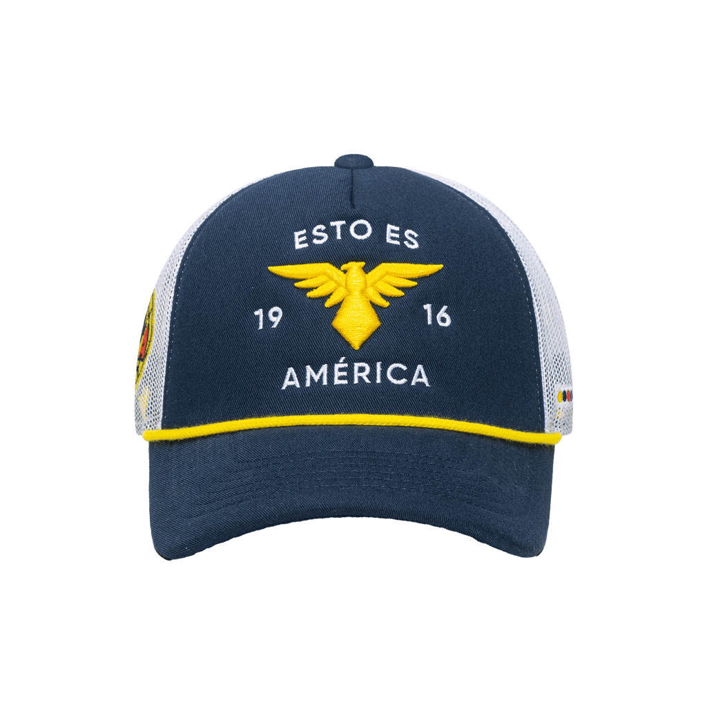 Fan Ink Club America Free-Ride Trucker Hat product image 1, provided for visual reference and product detail review