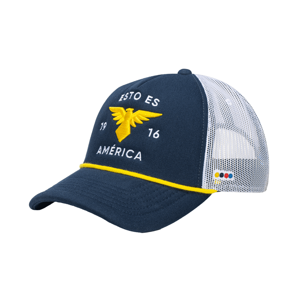 Fan Ink Club America Free-Ride Trucker Hat product image 4, provided for visual reference and product detail review