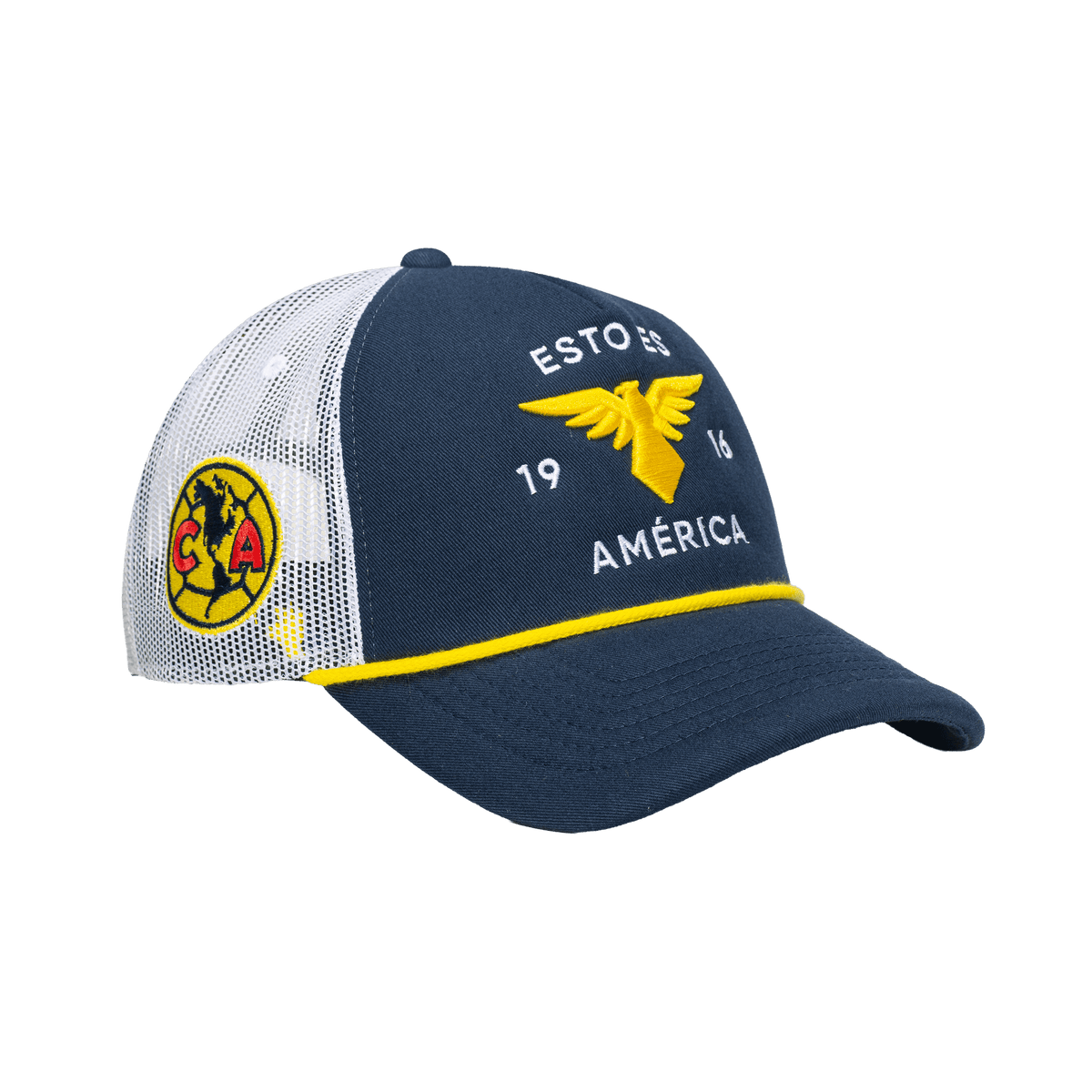 Fan Ink Club America Free-Ride Trucker Hat product image 2, provided for visual reference and product detail review