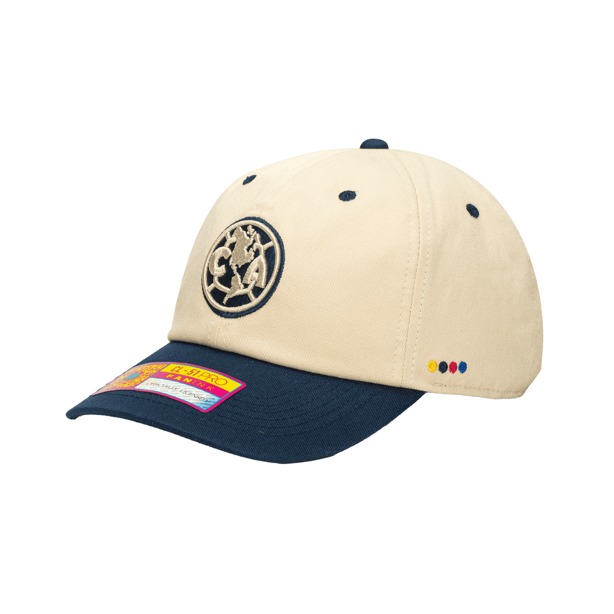 Fan Ink Club America Ocean Drive Classic Hat product image 4, provided for visual reference and product detail review
