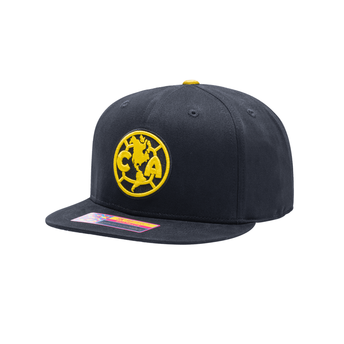 Fan Ink Club America Locale Snapback Hat product image 2, provided for visual reference and product detail review