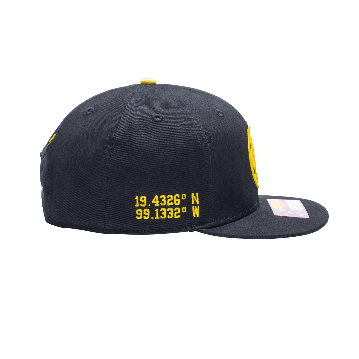 Fan Ink Club America Locale Snapback Hat product image 4, provided for visual reference and product detail review
