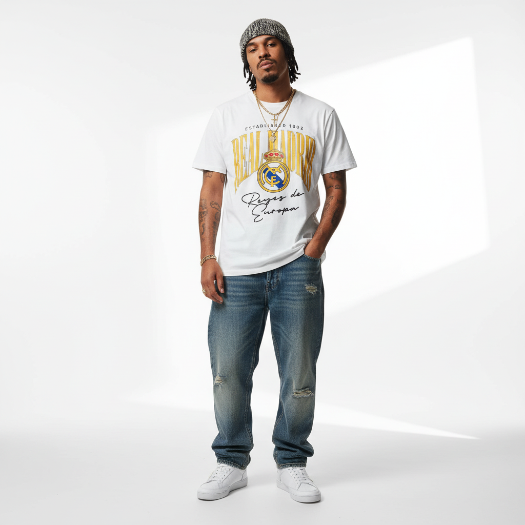 Sport Design Sweden Real Madrid Men Hero T-Shirt product image 2, provided for visual reference and product detail review