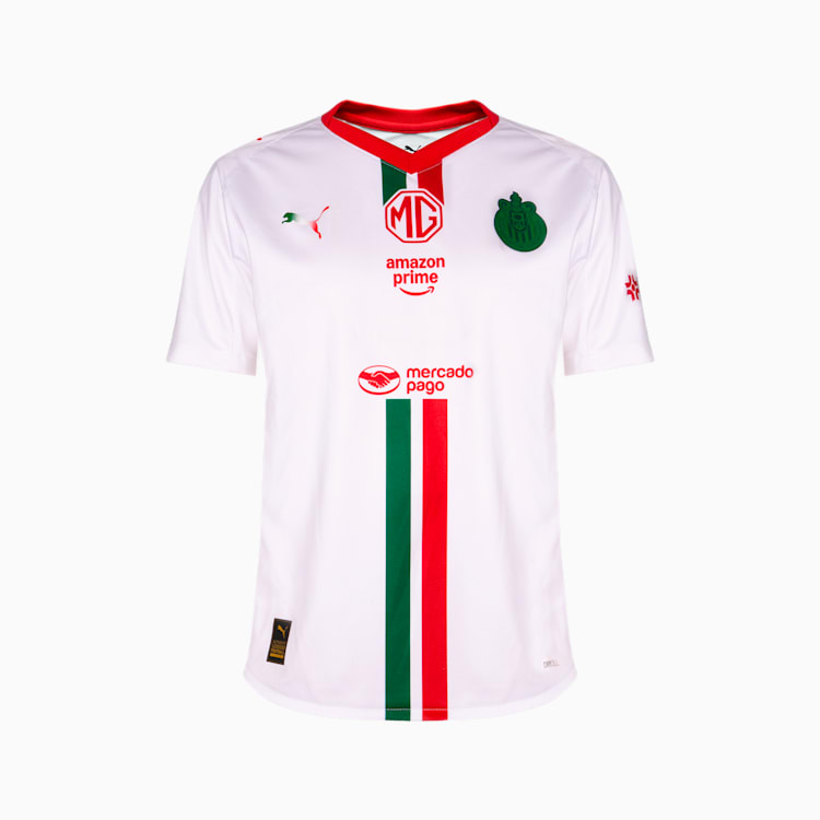 Puma Chivas 25/26 Away Replica Big Kids' Soccer Jersey product image 1, provided for visual reference and product detail