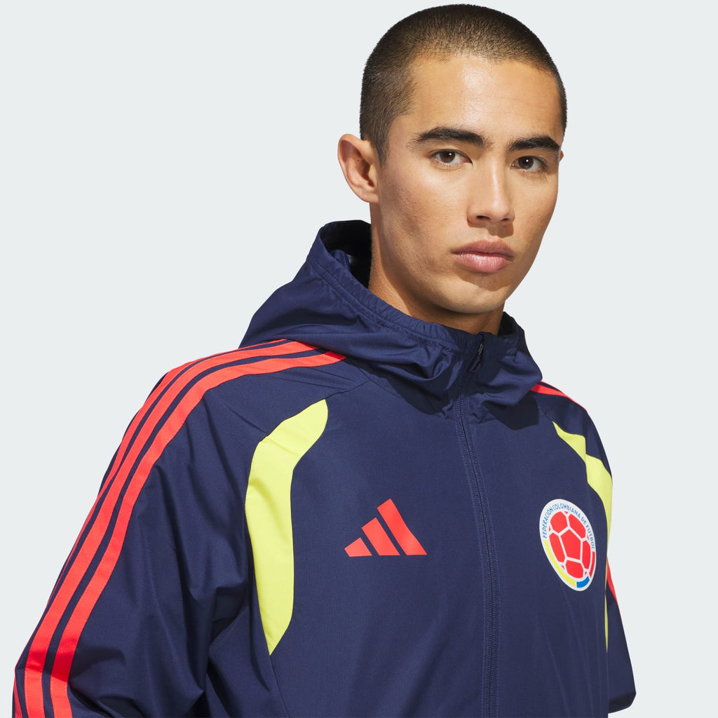 adidas Colombia 26 Tiro All Weather Jacket product image 5, provided for visual reference and product detail review