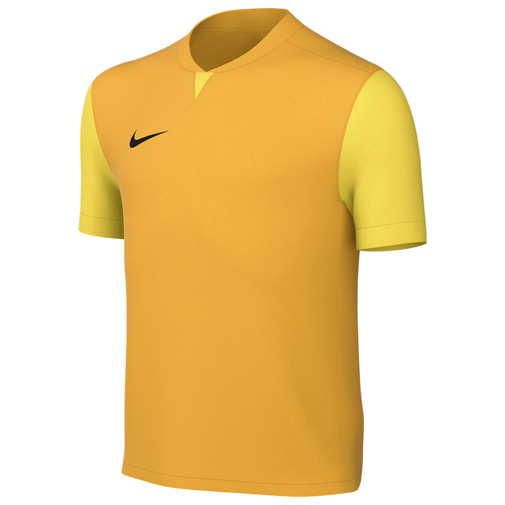 Nike Dri-FIT Trophy 5 Big Kids' Short-Sleeve Soccer Jersey product image 1, provided for visual reference and product detail