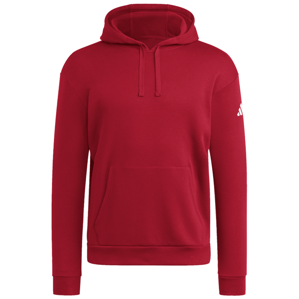 adidas Fleece Hoodie Men Red product image 1, provided for visual reference and product detail review