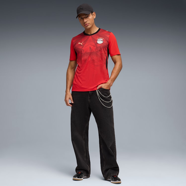 Puma Egypt 26 Home Men Soccer Jersey product image 1, provided for visual reference and product detail review