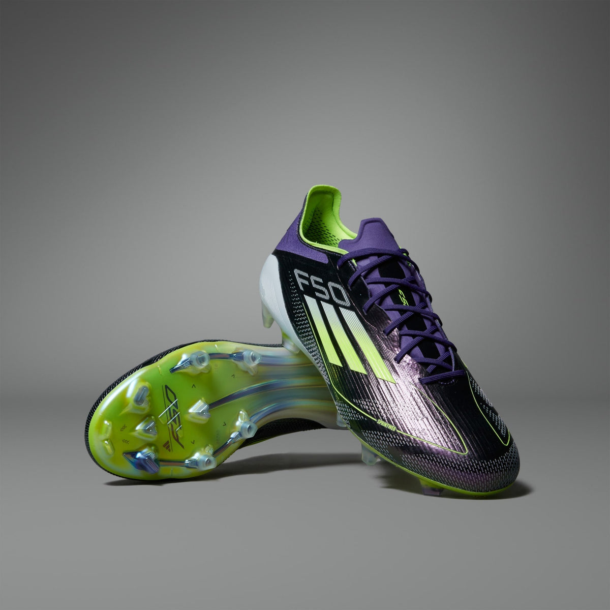 adidas F50 ELITE FAST REBORN FIRM GROUND CLEATS product image 2, provided for visual reference and product detail review