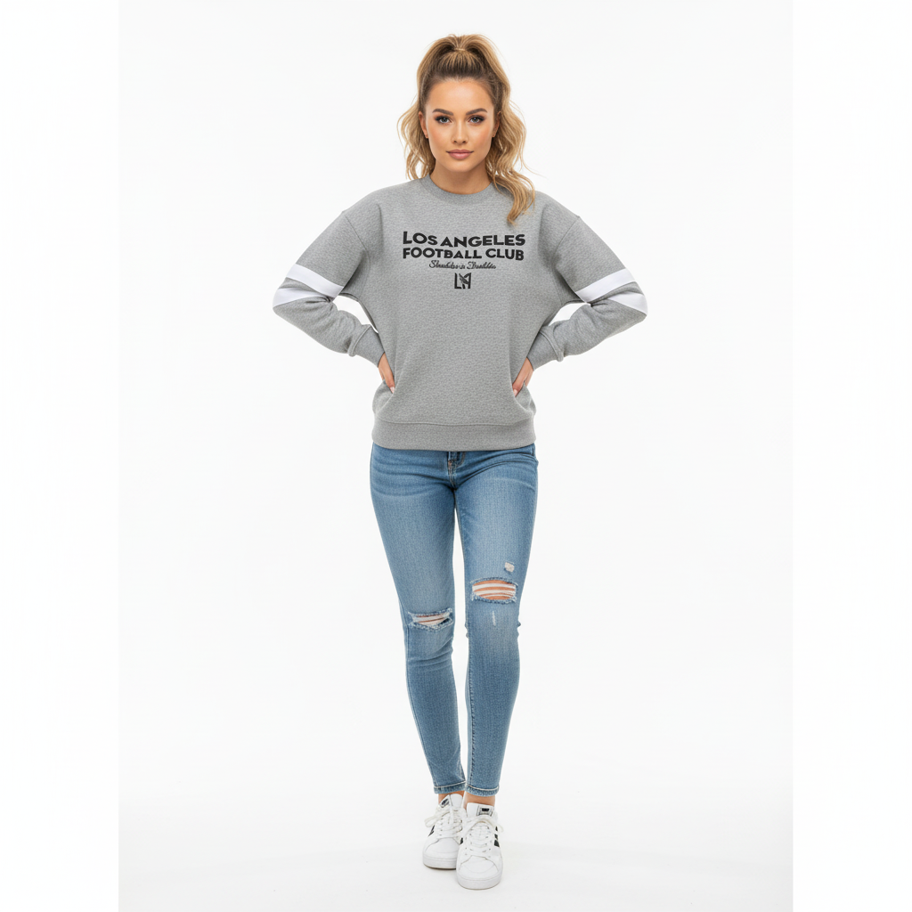 Mitchell and Ness LAFC Women Crew product image 2, provided for visual reference and product detail review