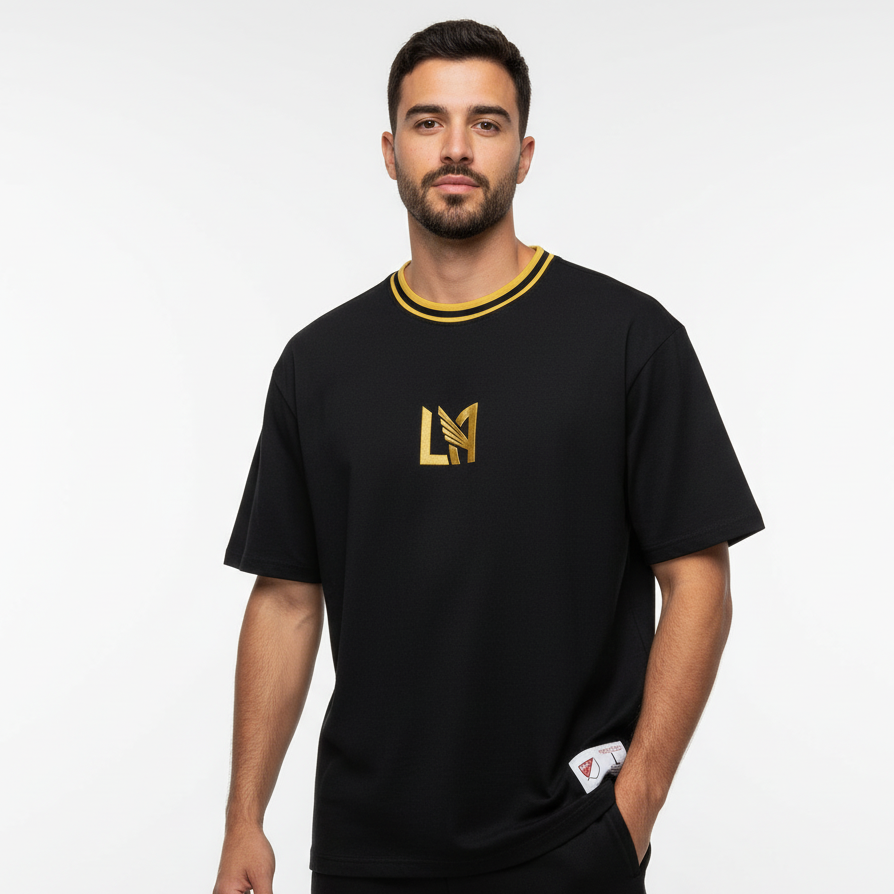Mitchell and Ness LAFC Playmaker T-Shirt product image 3, provided for visual reference and product detail review
