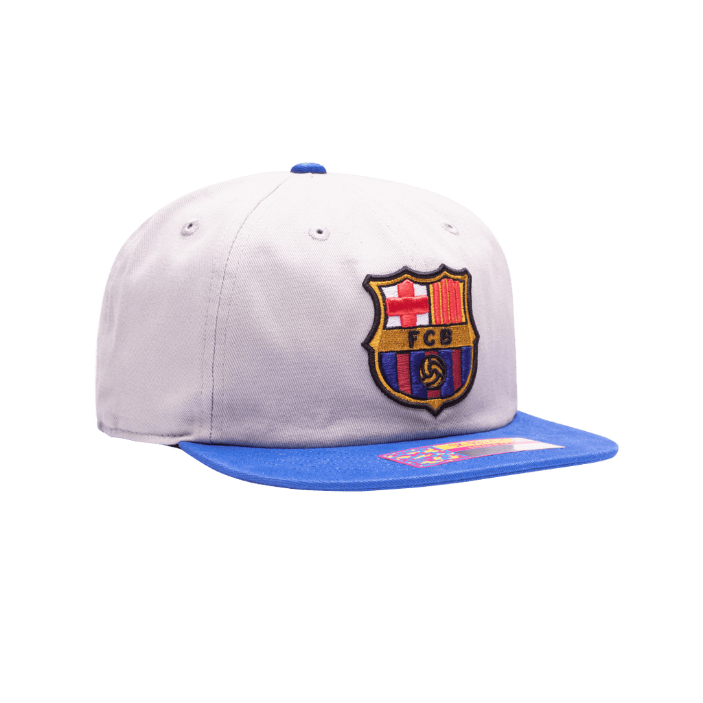 Fan Ink FC BARCELONA SWINGMAN Snapback HAT product image 4, provided for visual reference and product detail review