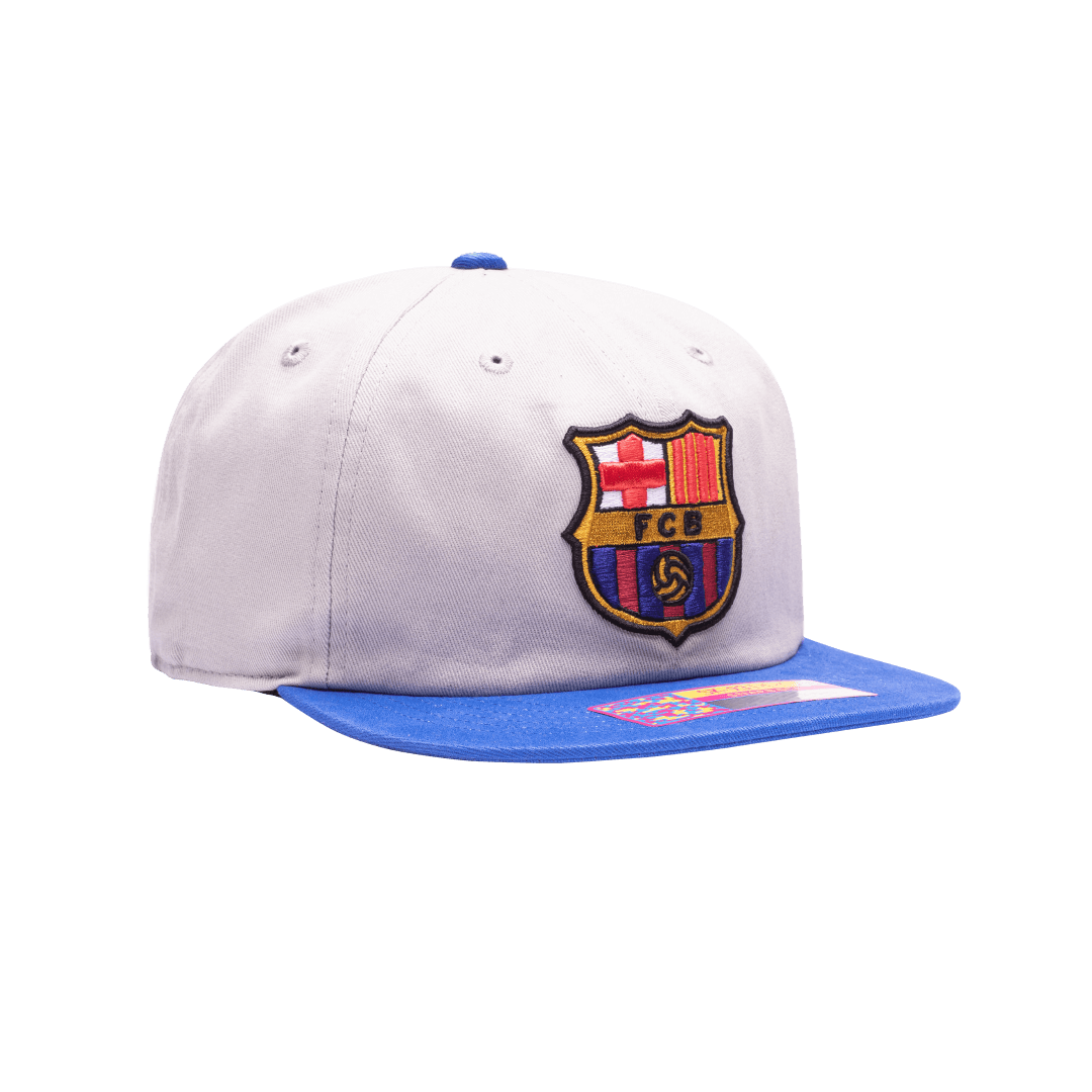 Fan Ink FC BARCELONA SWINGMAN Snapback HAT product image 4, provided for visual reference and product detail review