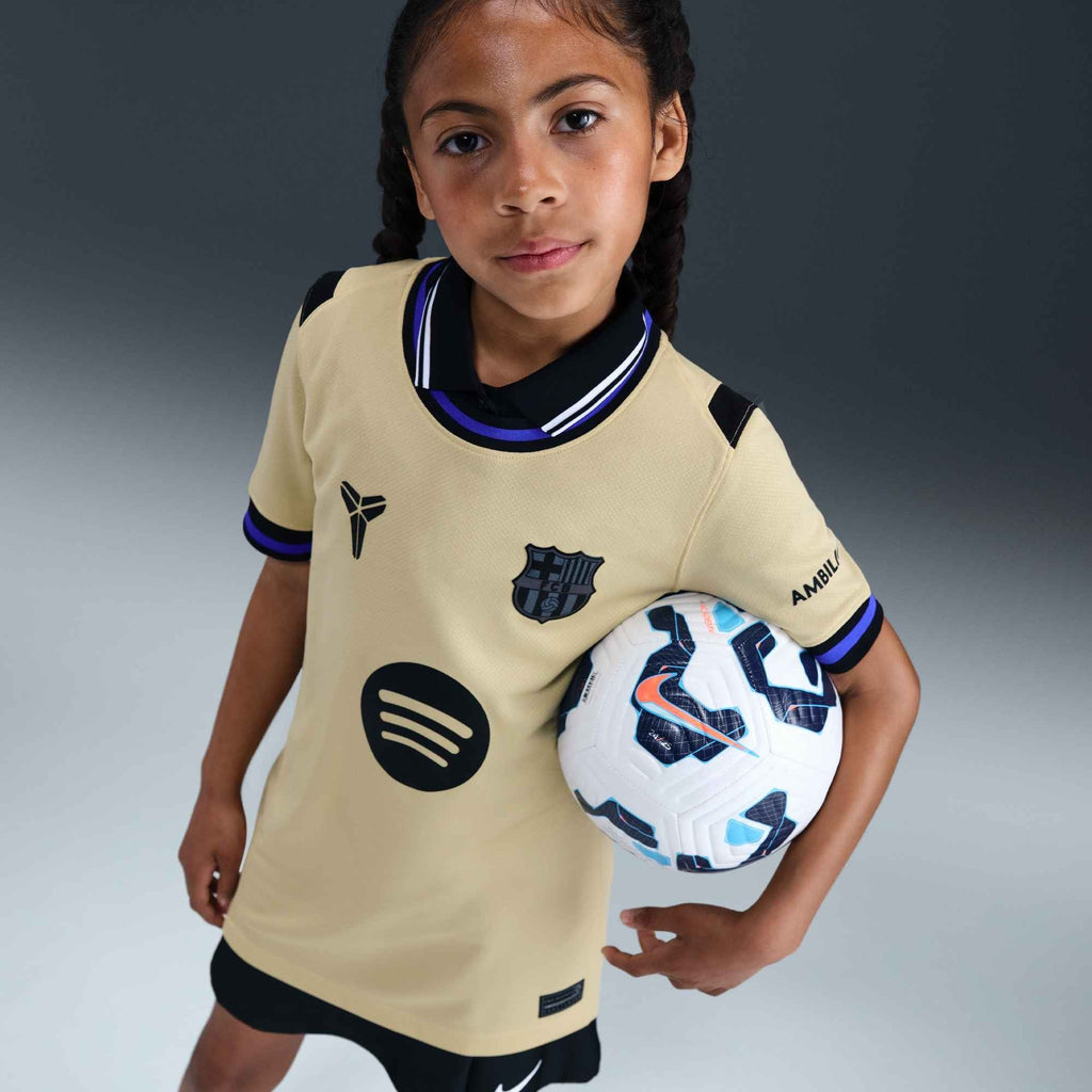 Nike FC Barcelona 2025/26 Big Kids’ Stadium Away Kobe Jersey product image 3, provided for visual reference and product