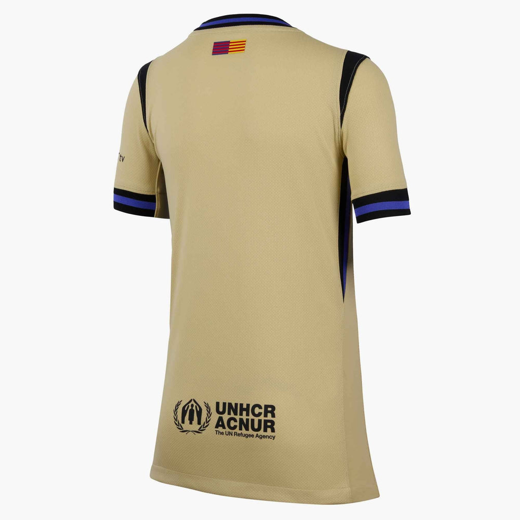 Nike FC Barcelona 2025/26 Big Kids’ Stadium Away Kobe Jersey product image 4, provided for visual reference and product
