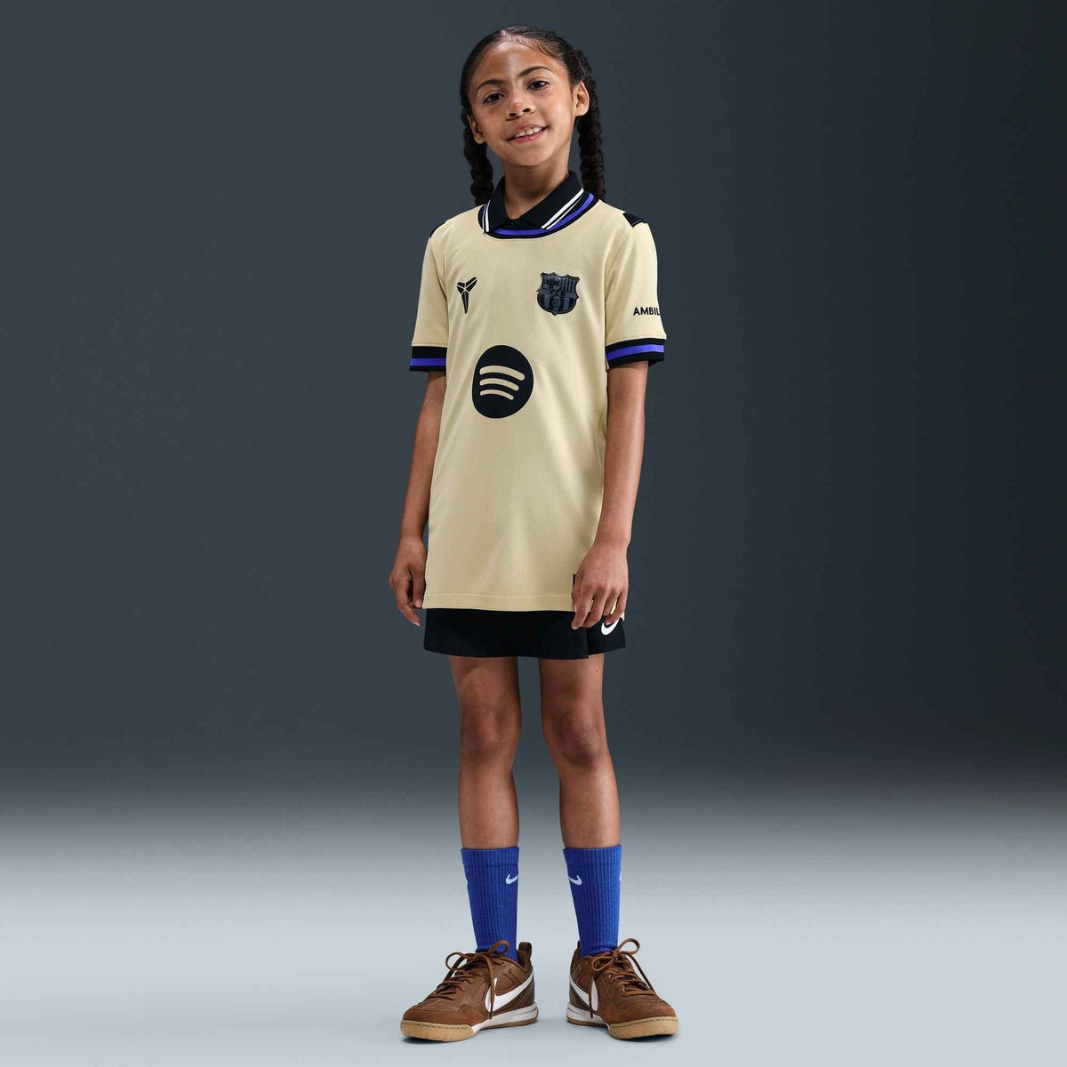 Nike FC Barcelona 2025/26 Big Kids’ Stadium Away Kobe Jersey product image 6, provided for visual reference and product