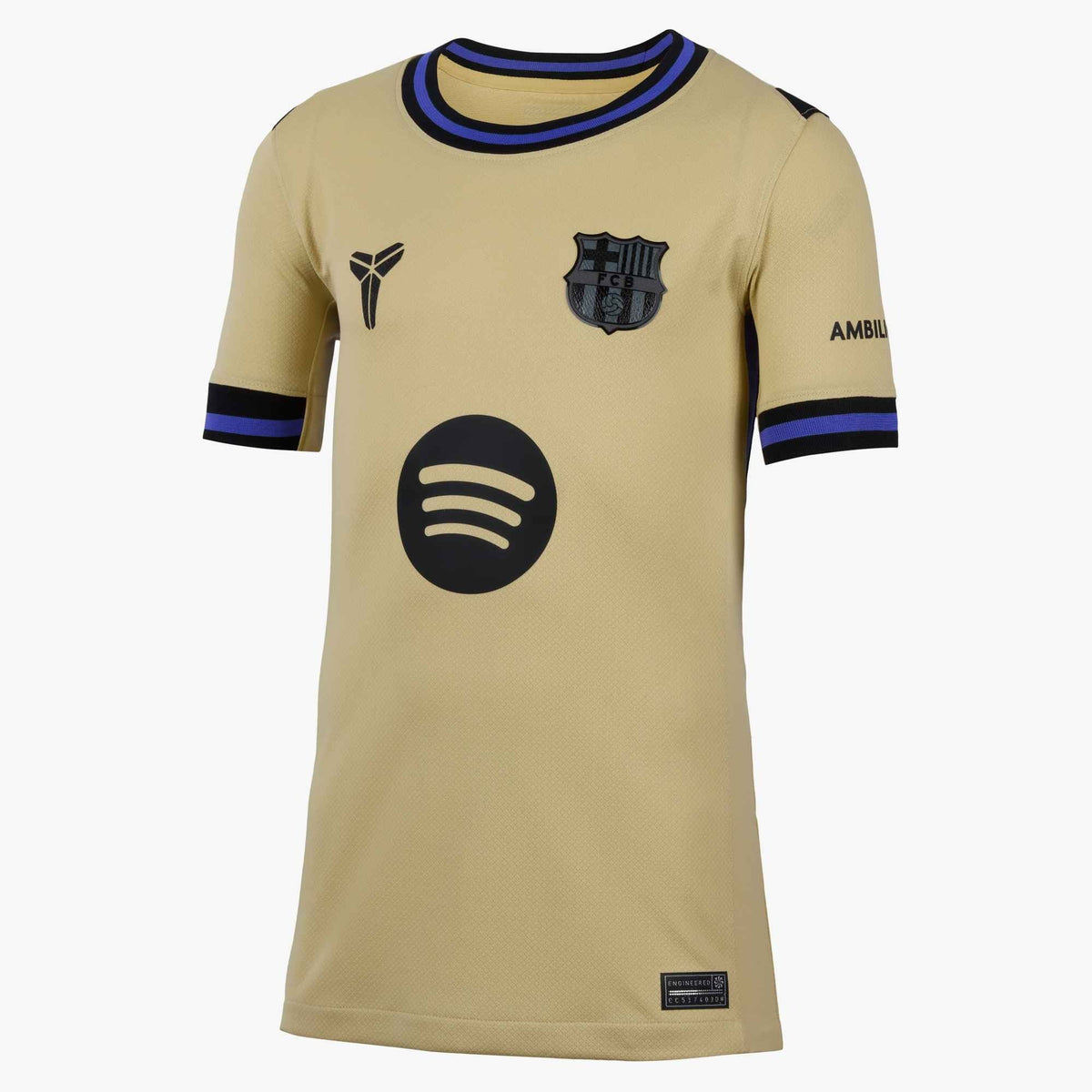 Nike FC Barcelona 2025/26 Big Kids’ Stadium Away Kobe Jersey product image 1, provided for visual reference and product