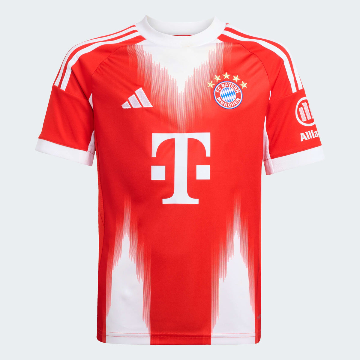 adidas FC Bayern 25/26 Home Jersey Kids product image 5, provided for visual reference and product detail review