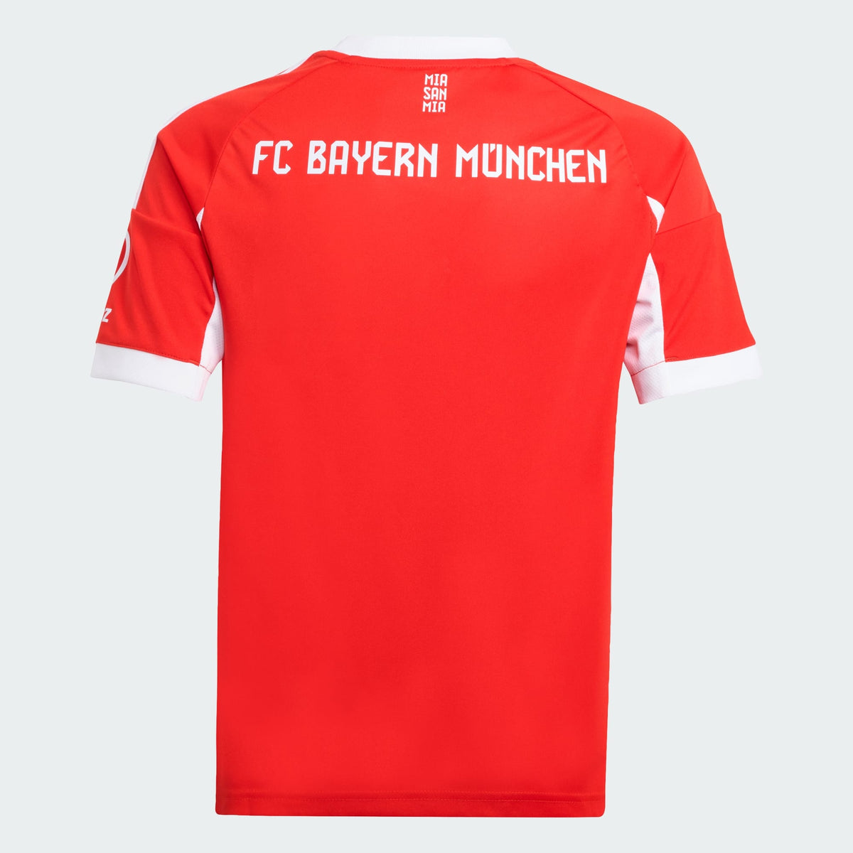 adidas FC Bayern 25/26 Home Jersey Kids product image 6, provided for visual reference and product detail review