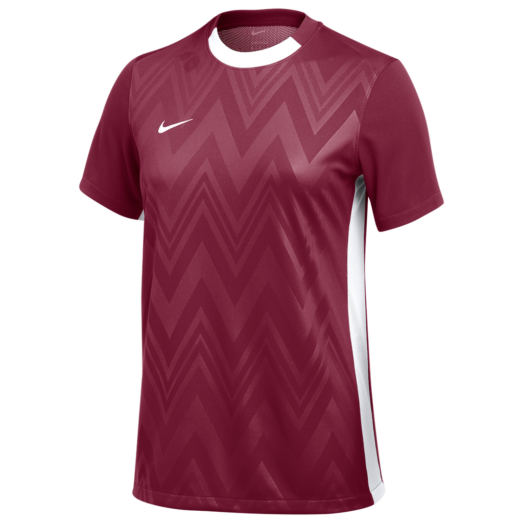 Nike Challenge V Women Jersey - Maroon product image 1, provided for visual reference and product detail review