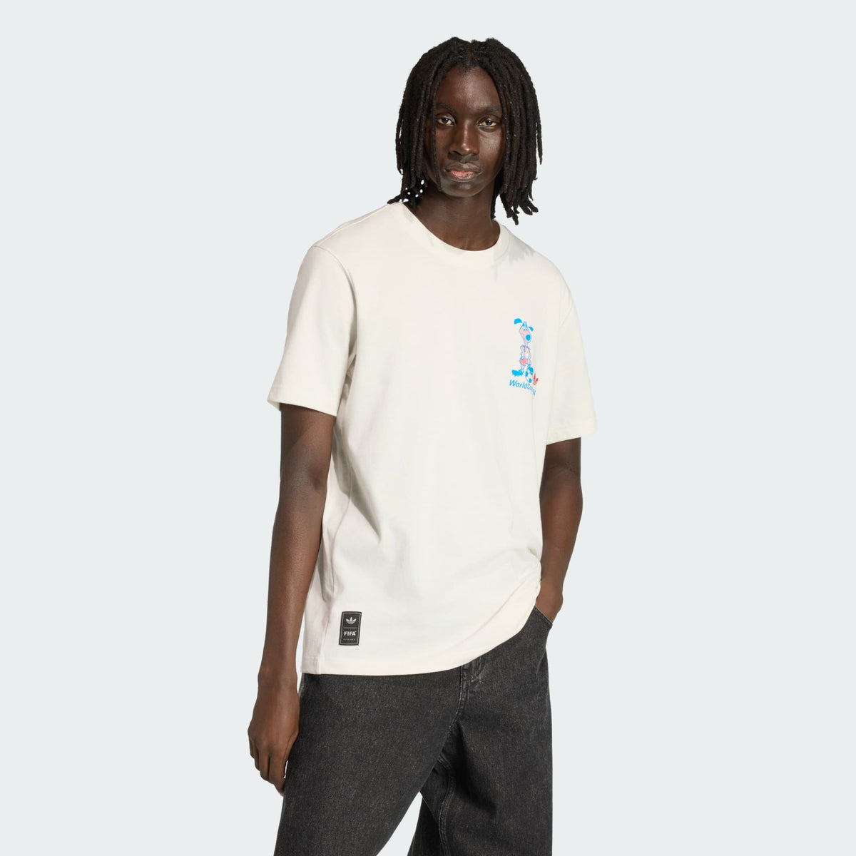 adidas FIFA World Cup 26™ Striker Mascot T-Shirt product image 1, provided for visual reference and product detail review