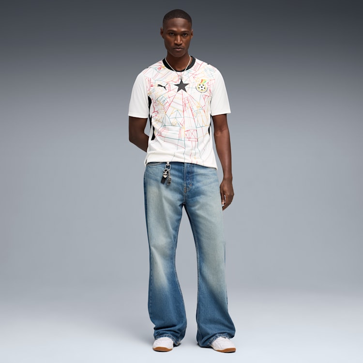 Puma Ghana 26 Home Men Soccer Jersey product image 1, provided for visual reference and product detail review