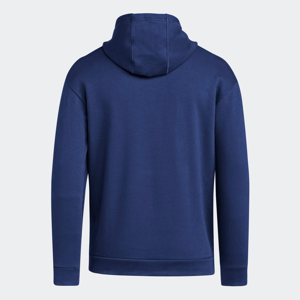 adidas Men Fleece Hoodie - Navy product image 2, provided for visual reference and product detail review