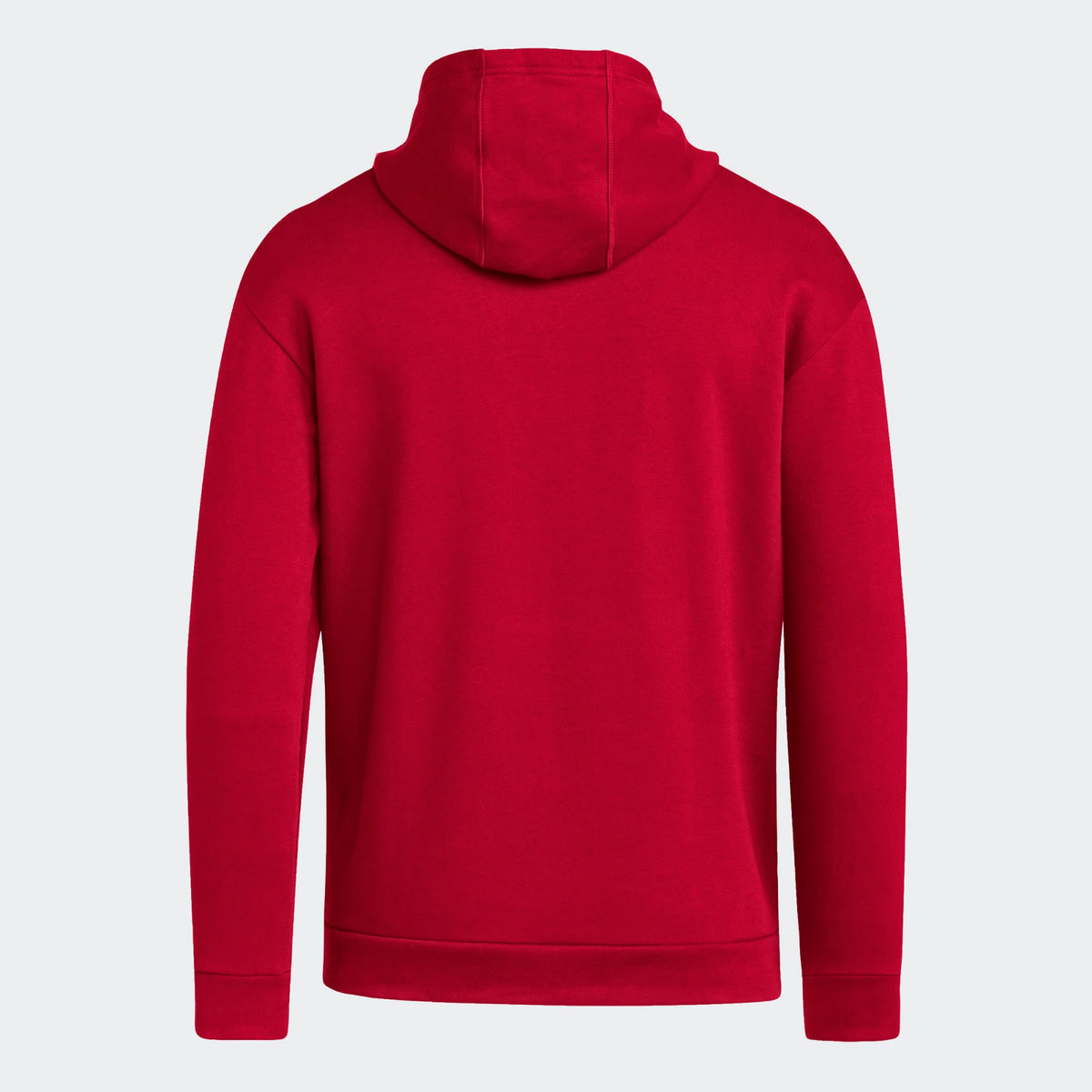adidas Men Fleece Hoodie - Red product image 2, provided for visual reference and product detail review