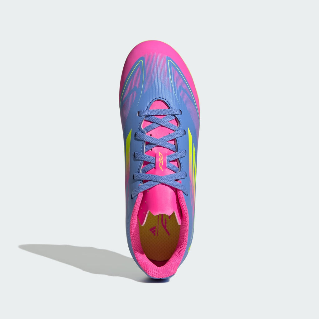 adidas F50 Club Firm/Multi-Ground Soccer Cleats Kids product image 2, provided for visual reference and product detail review