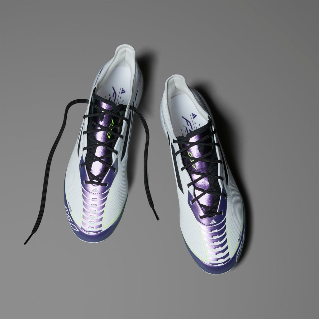 adidas F50 Elite Messi Firm Ground Soccer Cleats product image 4, provided for visual reference and product detail review