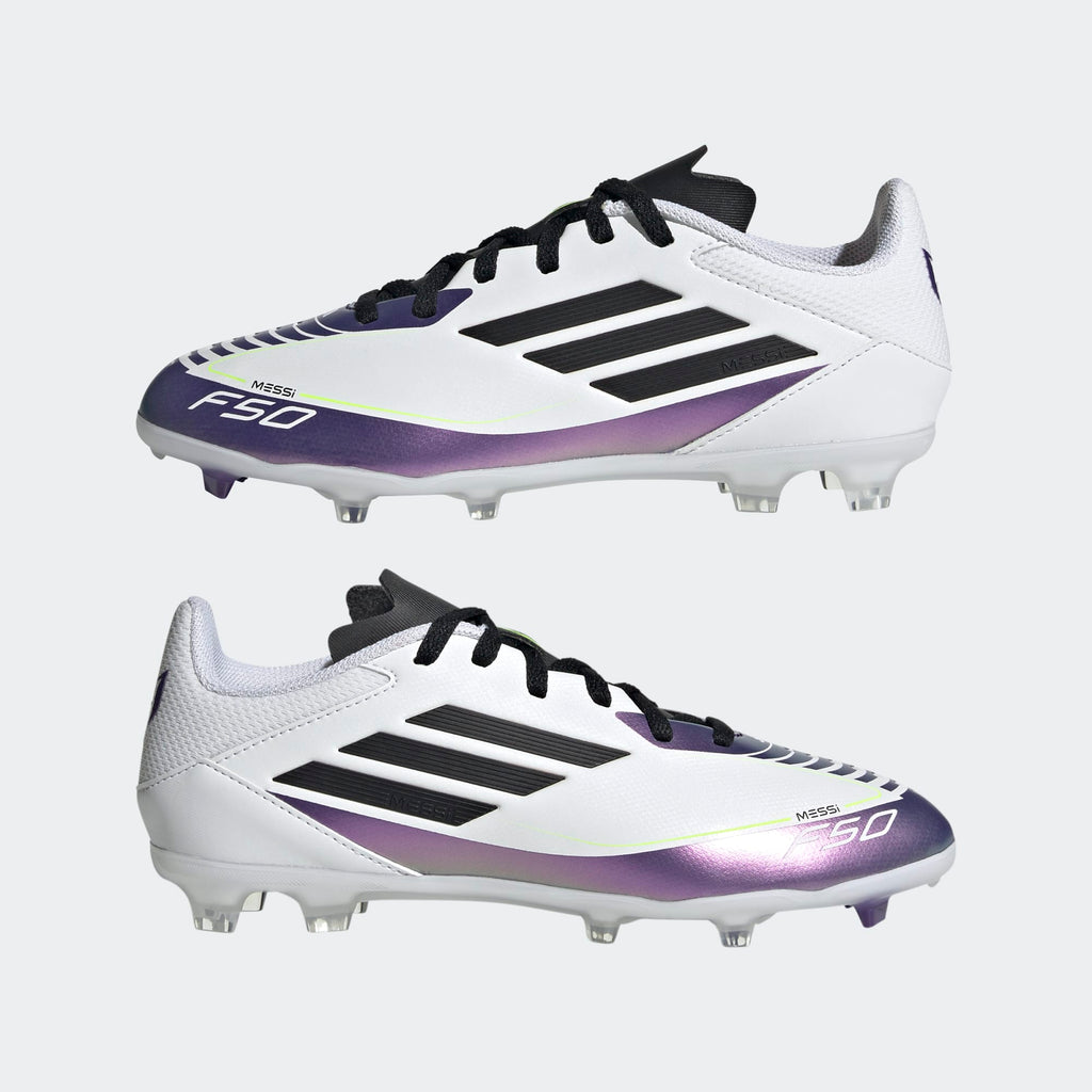 adidas F50 League Messi Firm/Multi-Ground Kids Soccer Cleats product image 9, provided for visual reference and product