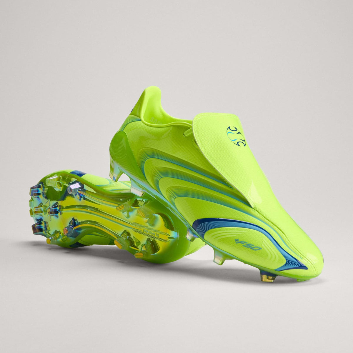 adidas F50 TUNIT Firm Ground Soccer Cleats product image 1, provided for visual reference and product detail review