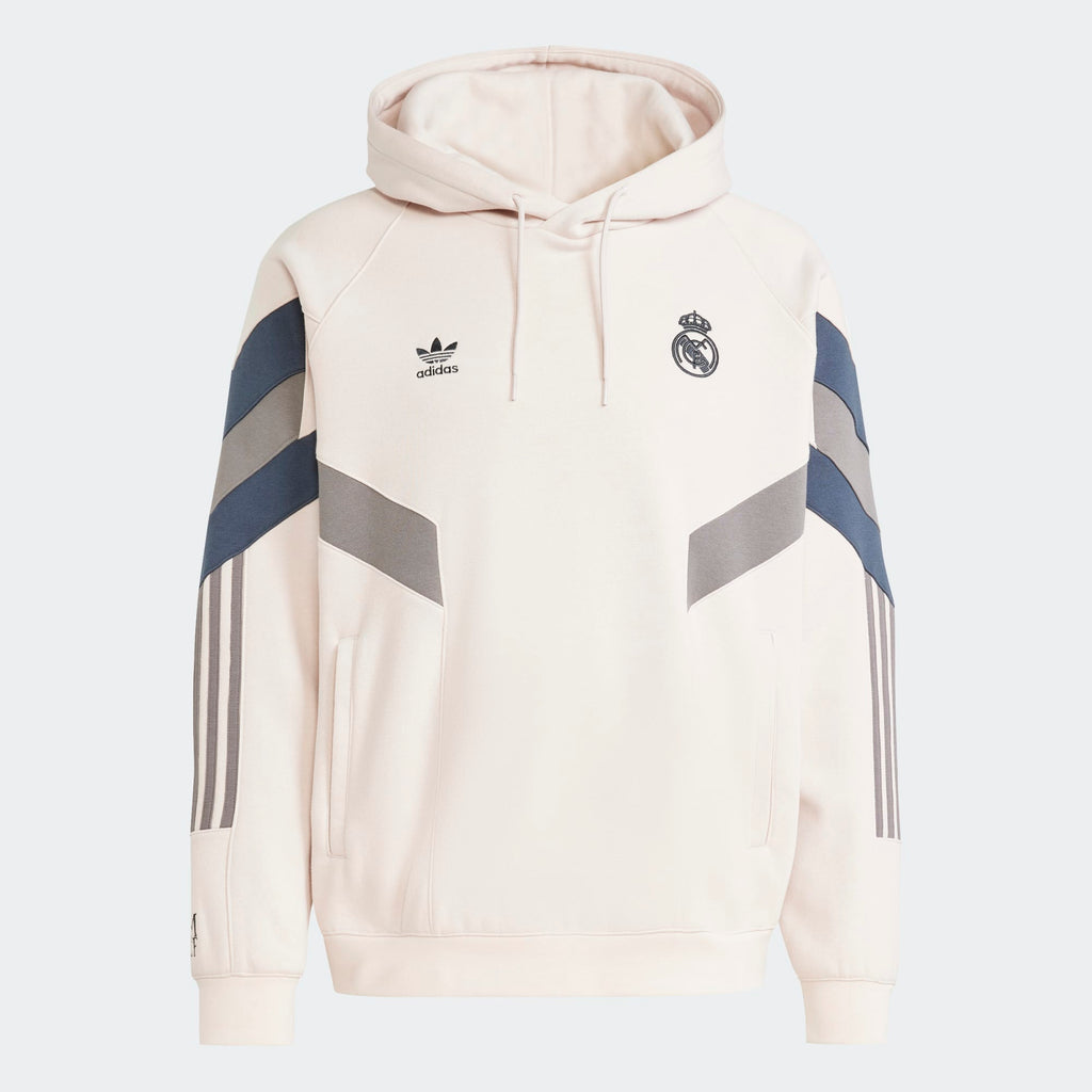 Adidas Real Madrid Men’s Original Retro Hoodie product image 1, provided for visual reference and product detail review
