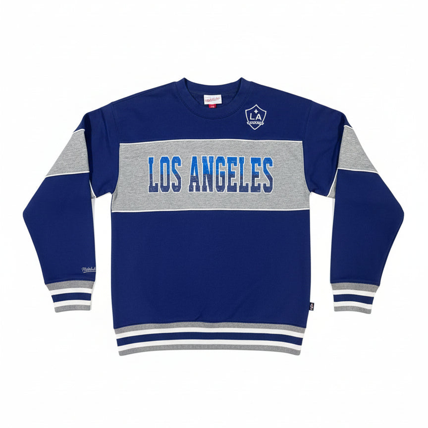 Mitchell and Ness LA Galaxy Crew product image 3, provided for visual reference and product detail review