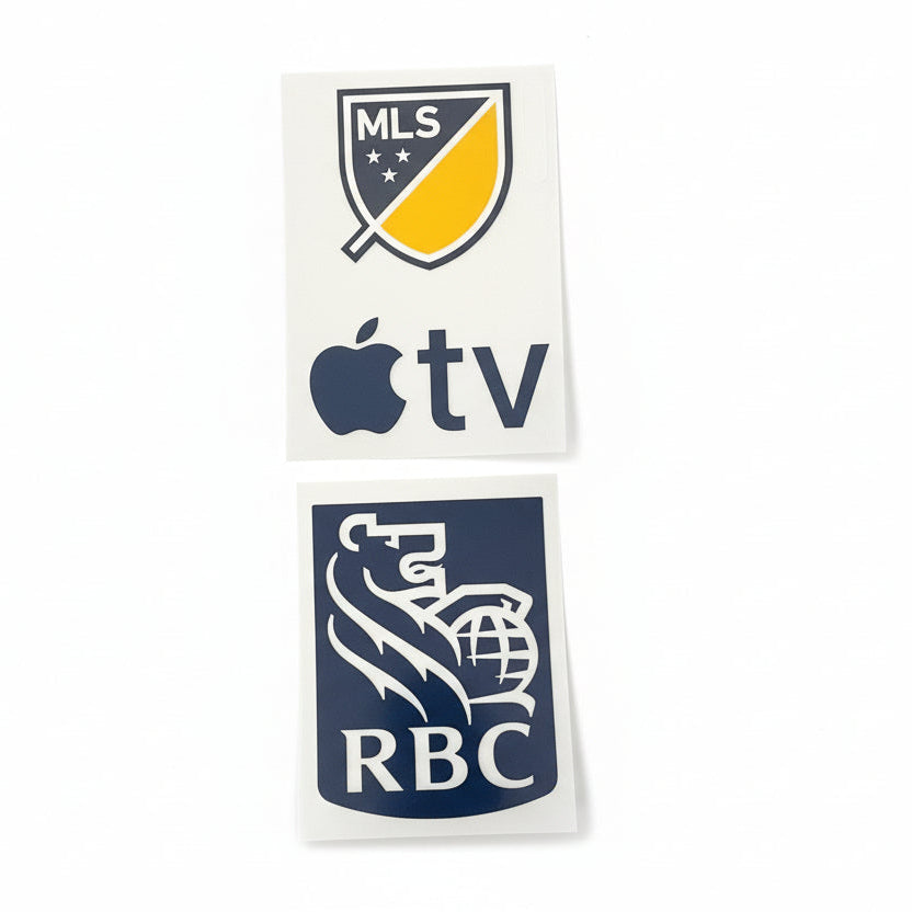 2026 Mls Crest + Apple Tv Badge + Rbc - La Galaxy Home product image 1, provided for visual reference and product detail